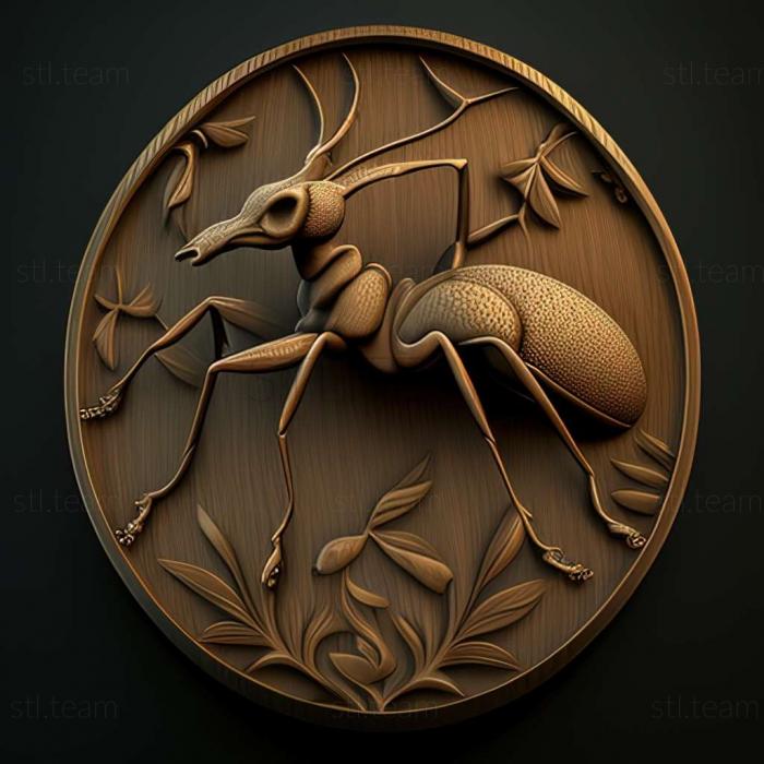 3D model Pheidole rhea (STL)